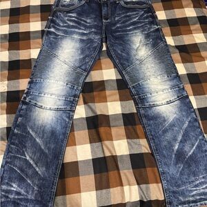 Affliction Fast and Furious Slim Fit Moto Jeans